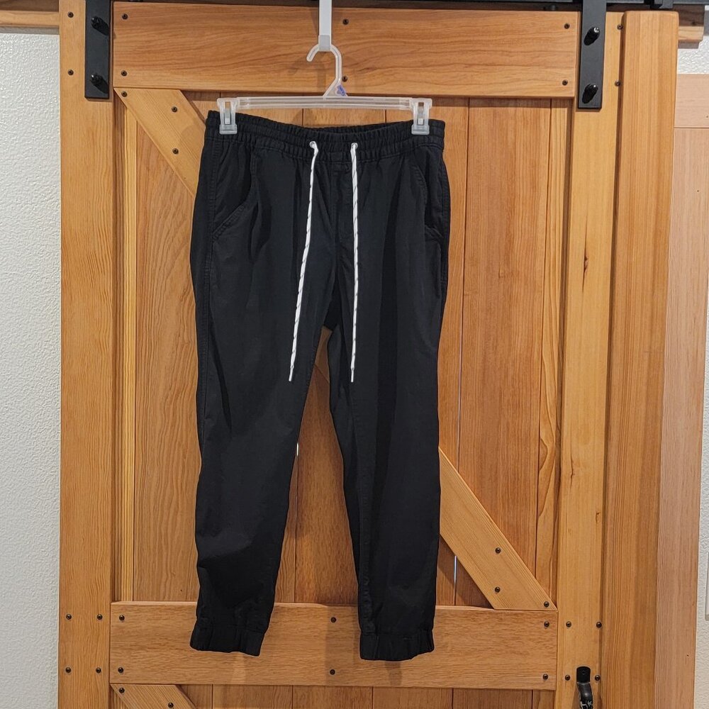 Levi's Black Cropped Joggers - Size M